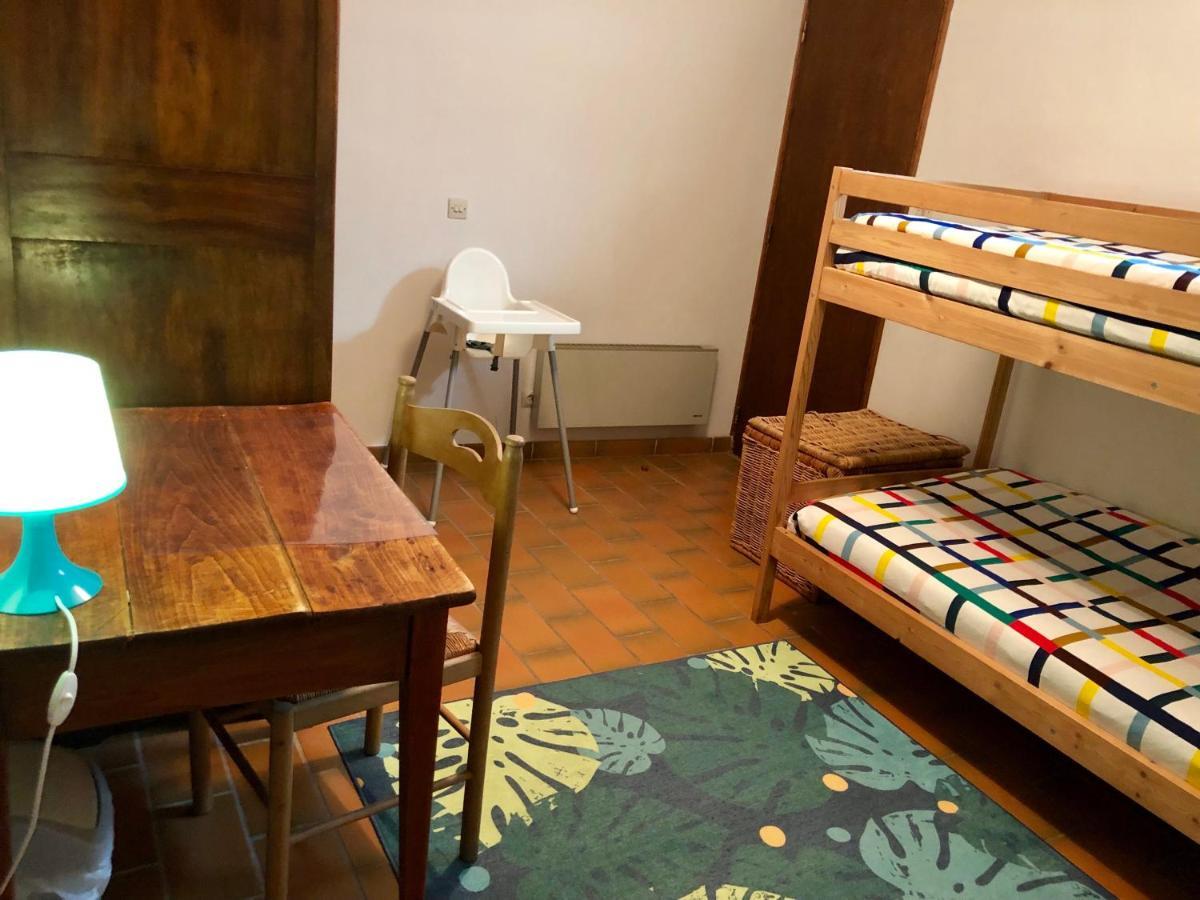 Charmante Maison A Saint Guilhem Le Desert Luaran gambar